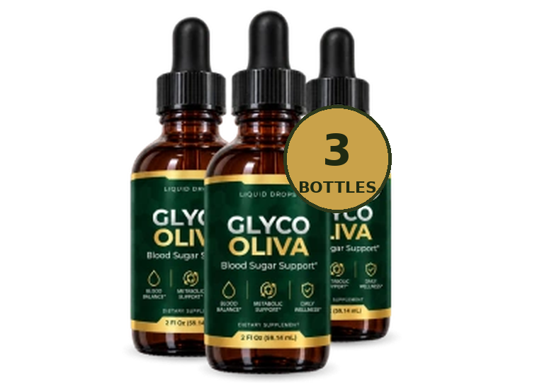 3 Bottles of GlycoOliva liquid drops